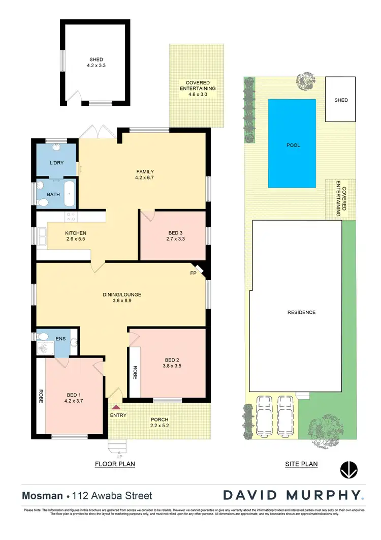 Floorplan of Homely house listing, 112 Awaba Street, Mosman NSW 2088