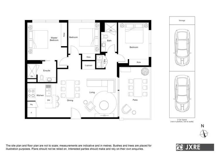 Floorplan of Homely apartment listing, 509/20 Lomandra Drive, Clayton South VIC 3169