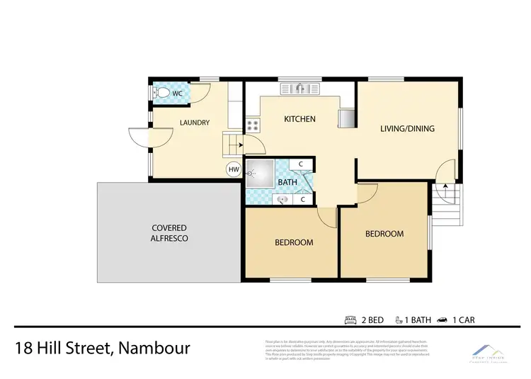 Floorplan of Homely house listing, 18 Hill Street, Nambour QLD 4560