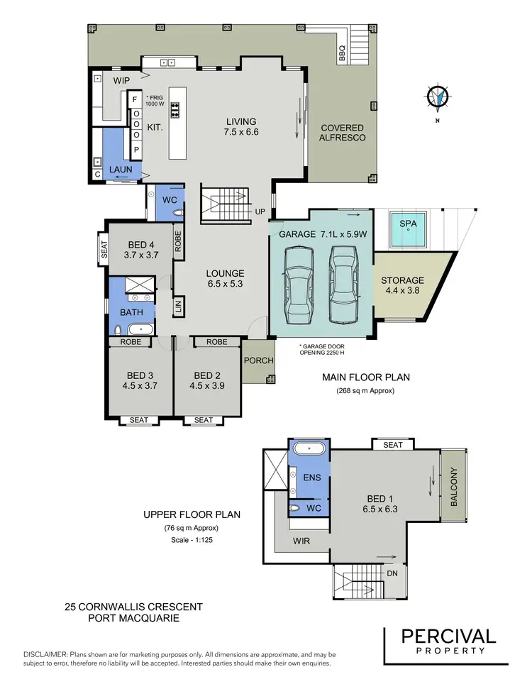 Floorplan of Homely house listing, 25 Cornwallis Close, Port Macquarie NSW 2444