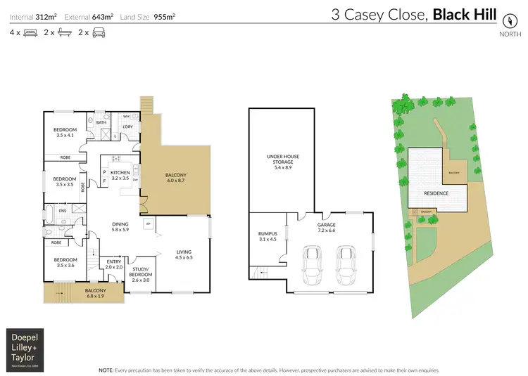 Floorplan of Homely house listing, 3 Casey Close, Black Hill VIC 3350