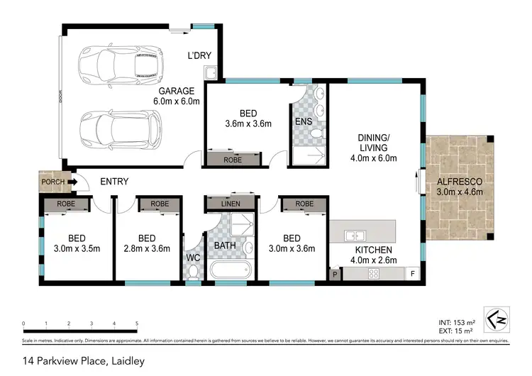 Floorplan of Homely house listing, 14 Parkview Place, Laidley QLD 4341