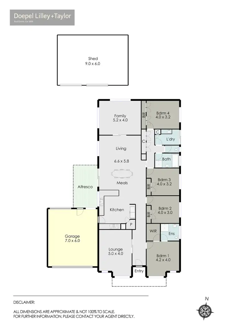 Floorplan of Homely house listing, 26 Ilvia Way, Sebastopol VIC 3356