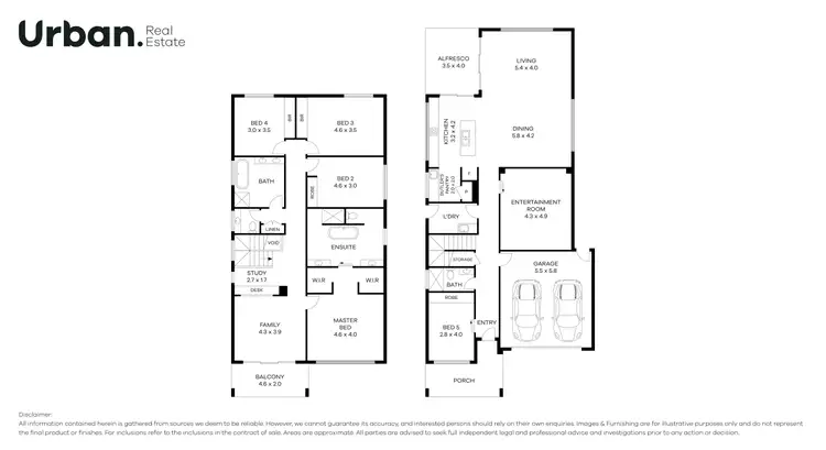 Floorplan of Homely house listing, 21 Gasnier Avenue, North Kellyville NSW 2155