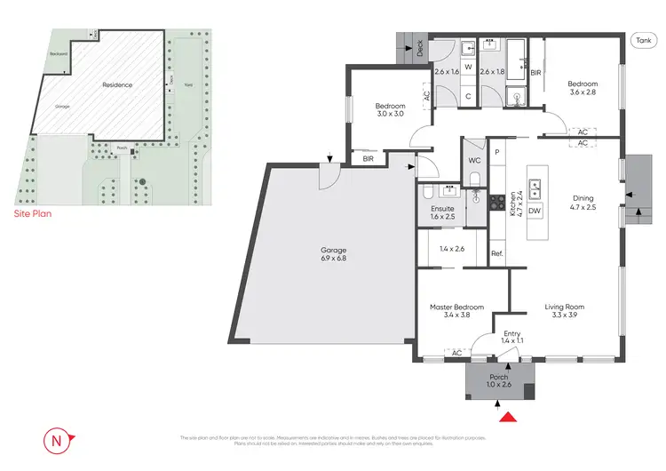 Floorplan of Homely unit listing, 1/1 Leyland Street, Croydon VIC 3136