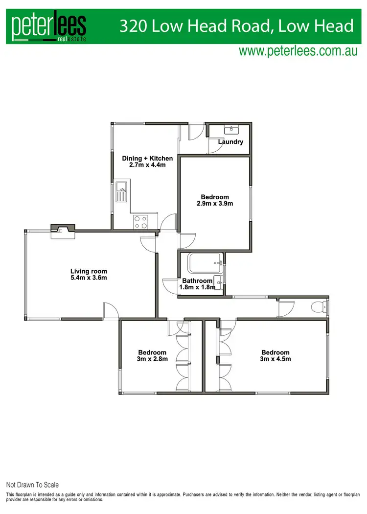 Floorplan of Homely house listing, 320 Low Head Road, Low Head TAS 7253