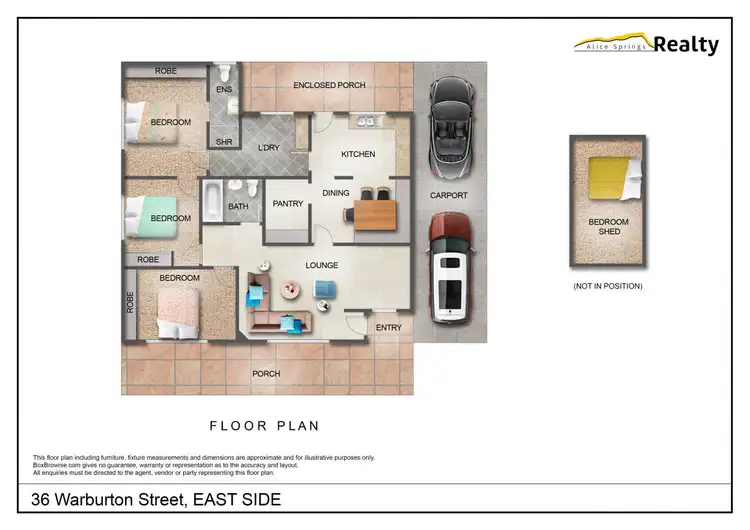 Floorplan of Homely house listing, 36 Warburton Street, East Side NT 870