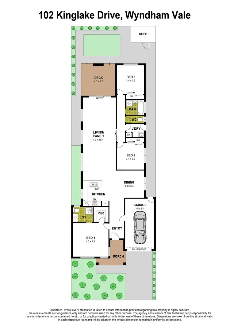 Floorplan of Homely house listing, 102 Kinglake Drive, Manor Lakes VIC 3024
