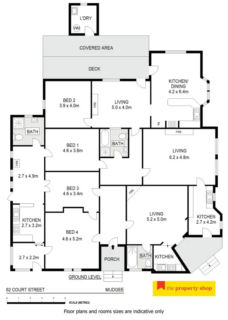 Floorplan of Homely house listing, 62 Court Street, Mudgee NSW 2850