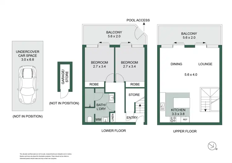 Floorplan of Homely apartment listing, 3/11 Katharina Street, Noosa Heads QLD 4567