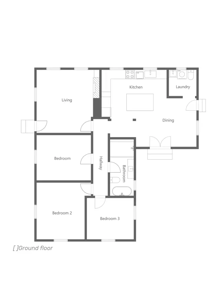 Floorplan of Homely house listing, 48 Becker Street, Cobar NSW 2835
