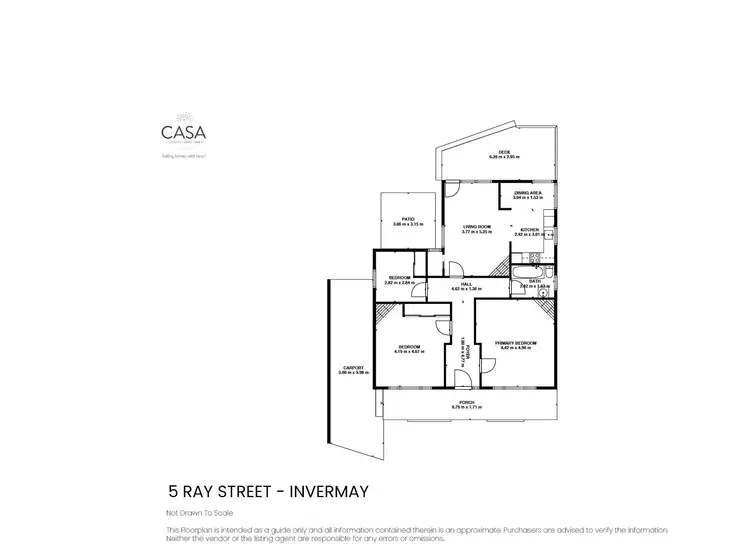 Floorplan of Homely house listing, 5 Ray Street, Invermay TAS 7248