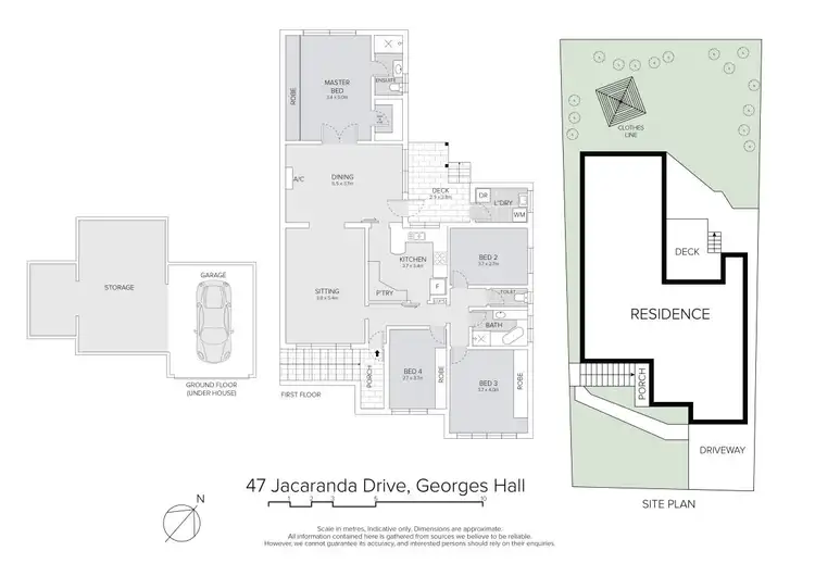 Floorplan of Homely house listing, 47 Jacaranda Drive, Georges Hall NSW 2198