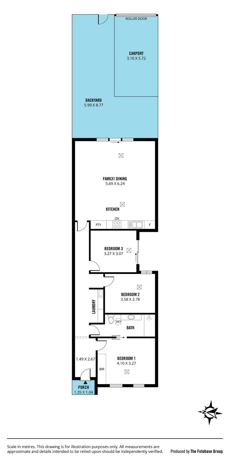 Floorplan of Homely house listing, 16 Nipper Street, Seaford Meadows SA 5169