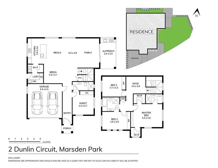 Floorplan of Homely house listing, 2 Dunlin Circuit, Marsden Park NSW 2765