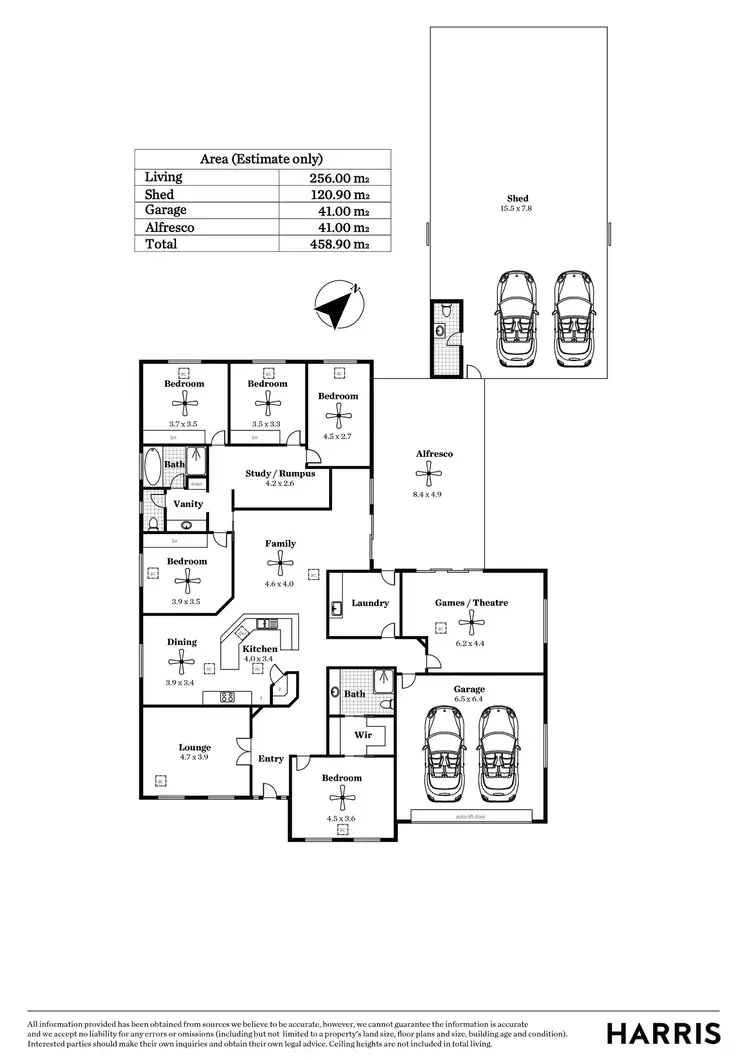 Floorplan of Homely house listing, 5 Highview Grove, Moonta Bay SA 5558