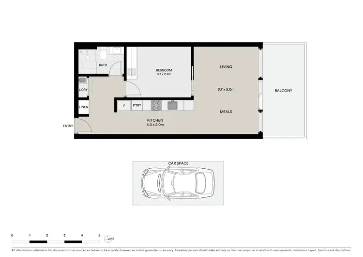 Floorplan of Homely apartment listing, 205/380 Bay Street, Brighton VIC 3186