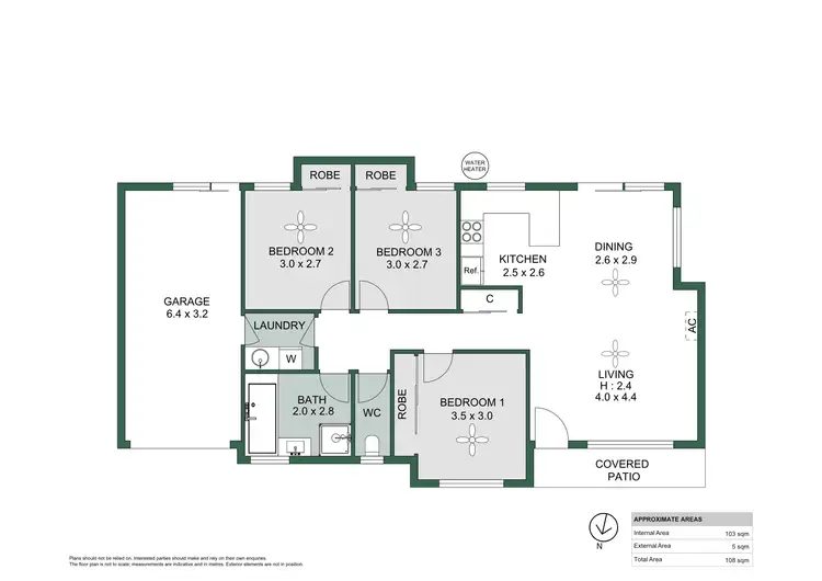 Floorplan of Homely house listing, 5 Murray Place, Eagleby QLD 4207