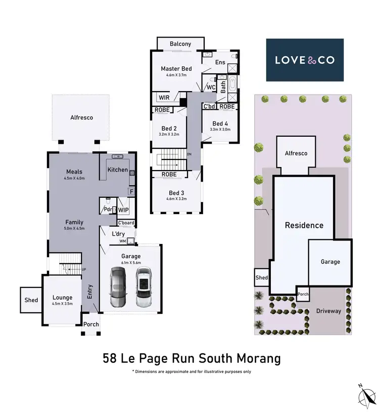 Floorplan of Homely house listing, 58 Le Page Run, South Morang VIC 3752