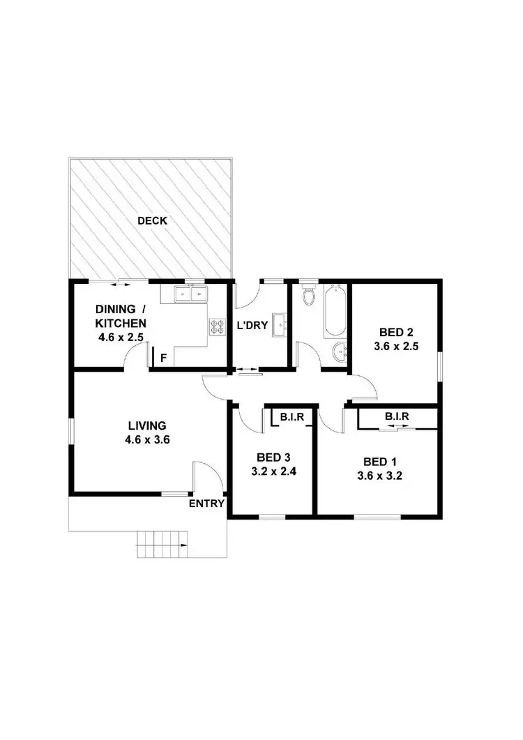 Floorplan of Homely house listing, 40 Norfolk Street, Berkeley NSW 2506