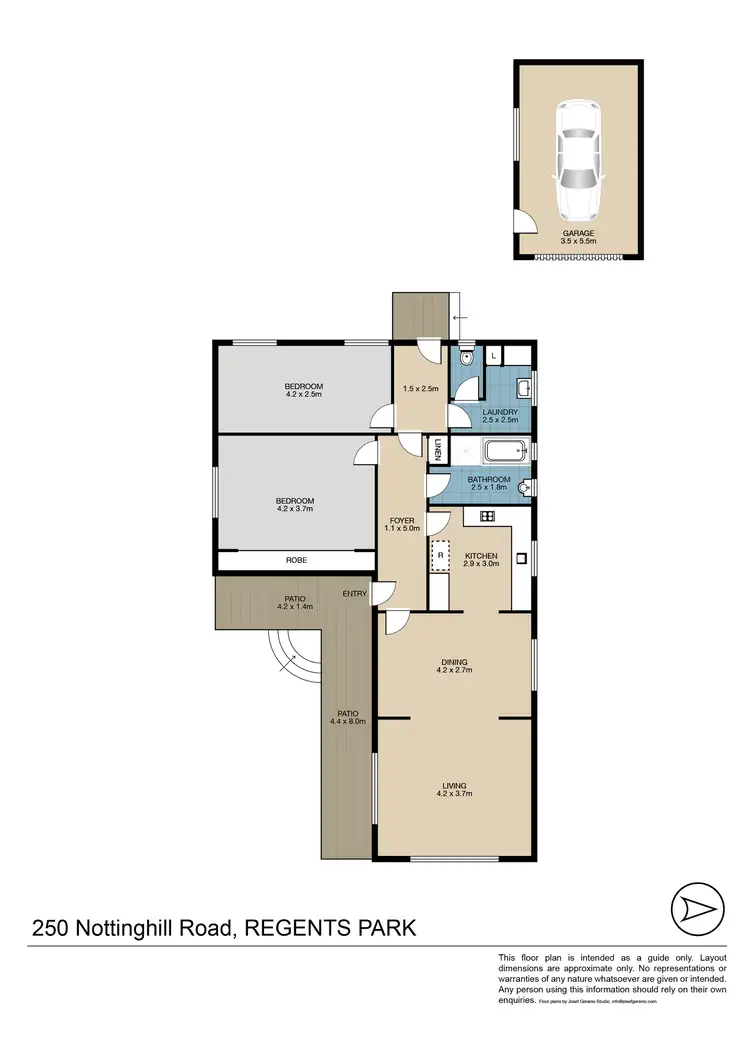 Floorplan of Homely house listing, 250 Nottinghill Road, Regents Park NSW 2143