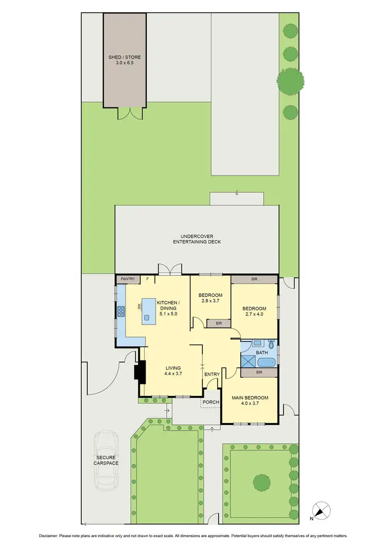 Floorplan of Homely house listing, 40 Moyangul Drive, Keilor East VIC 3033