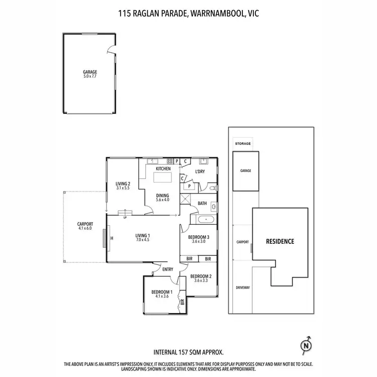 Floorplan of Homely house listing, 115 Raglan Parade, Warrnambool VIC 3280