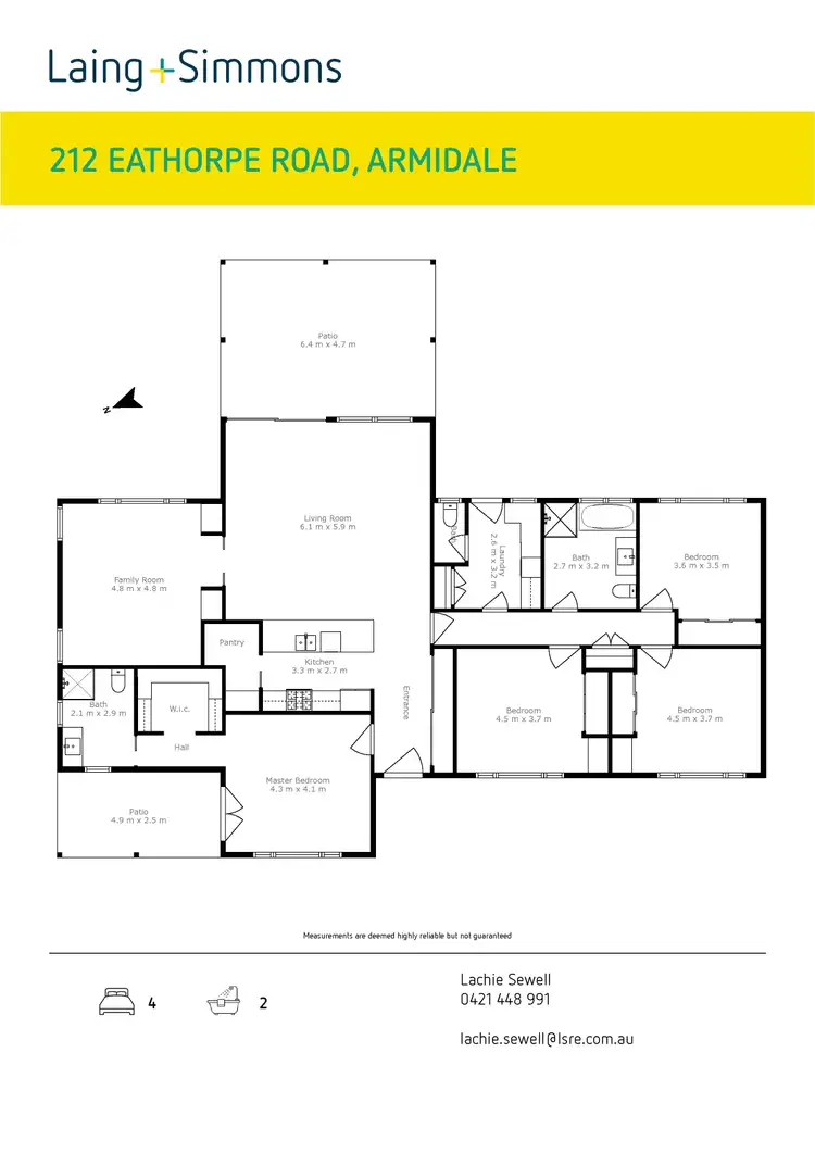 Floorplan of Homely rural property listing, 212 Eathorpe Road, Armidale NSW 2350