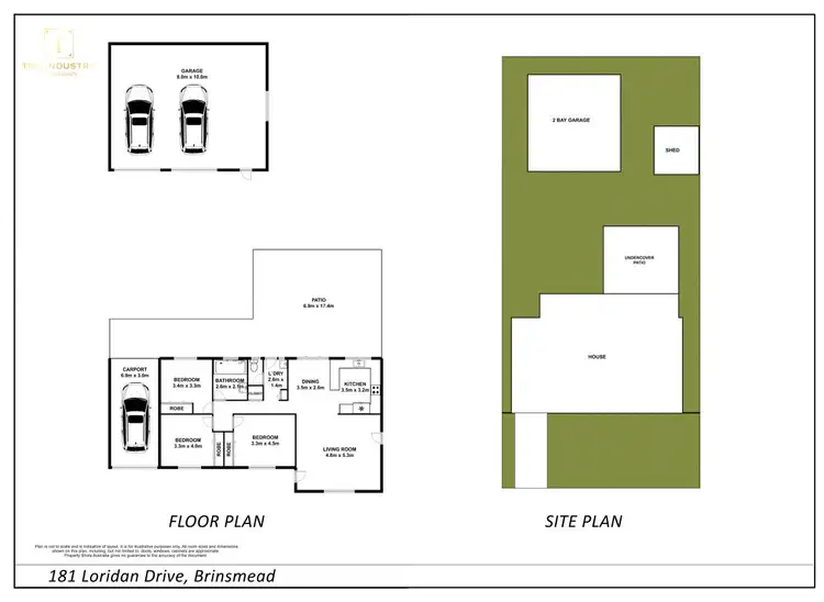 Floorplan of Homely house listing, 181 Loridan Drive, Brinsmead QLD 4870