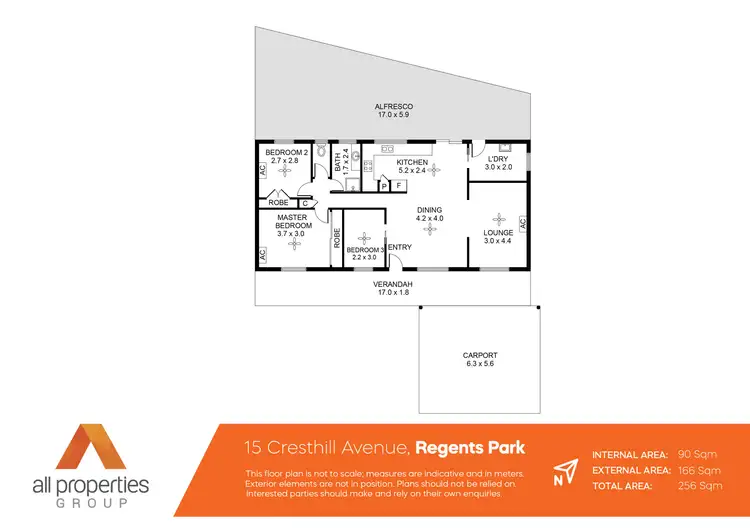 Floorplan of Homely house listing, 15 Cresthill Avenue, Regents Park QLD 4118