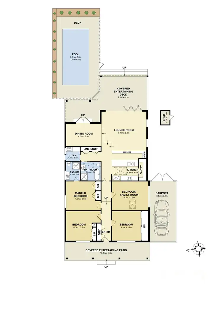 Floorplan of Homely house listing, 39 Bangaroo Street, North Balgowlah NSW 2093