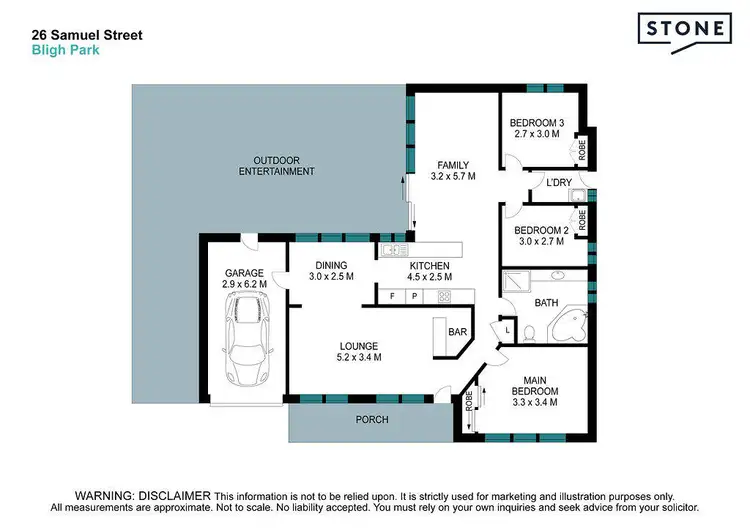 Floorplan of Homely house listing, 26 Samuel Street, Bligh Park NSW 2756