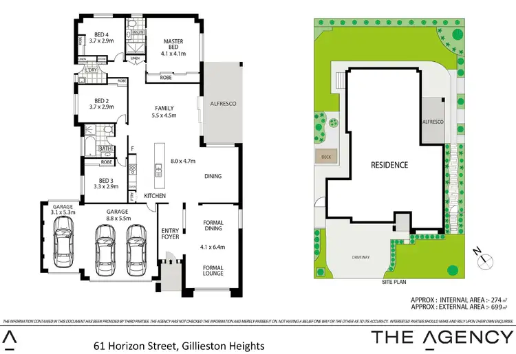 Floorplan of Homely house listing, 61 Horizon Street, Gillieston Heights NSW 2321