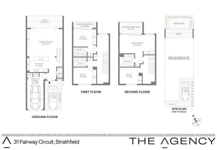 Floorplan of Homely townhouse listing, 31 Fairway Circuit, Strathfield NSW 2135