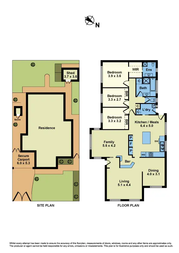 Floorplan of Homely house listing, 3 Driscolls Road, Kealba VIC 3021