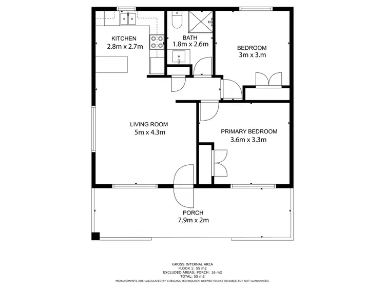 Floorplan of Homely villa listing, 3/3 Culgoa Street, Palm Beach QLD 4221