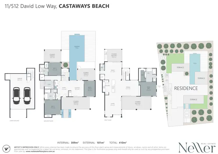 Floorplan of Homely house listing, 11/512 David Low Way, Castaways Beach QLD 4567