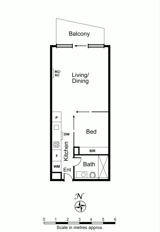 Floorplan of Homely apartment listing, 315/14 Elizabeth Street, Malvern VIC 3144