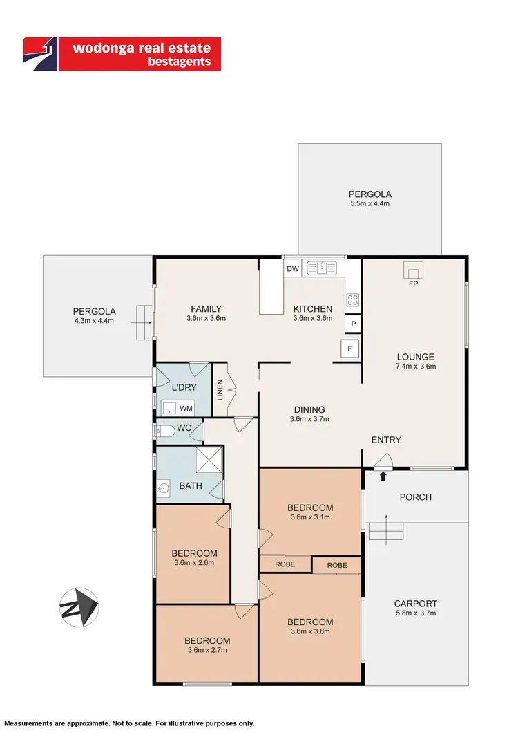 Floorplan of Homely house listing, 29 Soles Street, Rutherglen VIC 3685