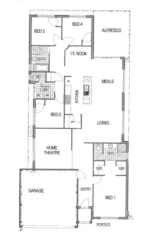 Floorplan of Homely house listing, 7 Whipbird Street, Baldivis WA 6171