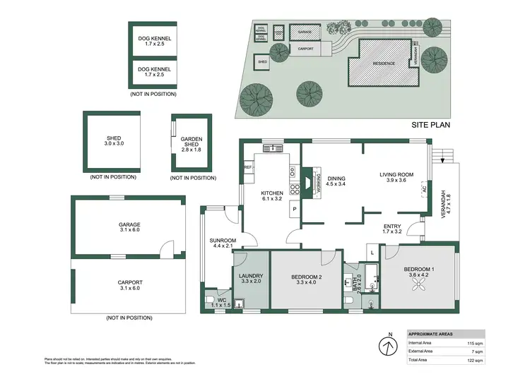 Floorplan of Homely house listing, 6 Vindin Street, Rutherford NSW 2320