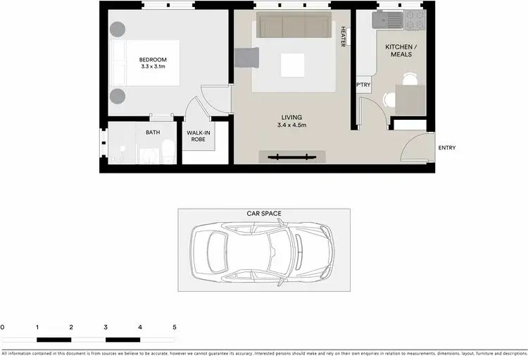 Floorplan of Homely apartment listing, 10/133 Park Street, Moonee Ponds VIC 3039