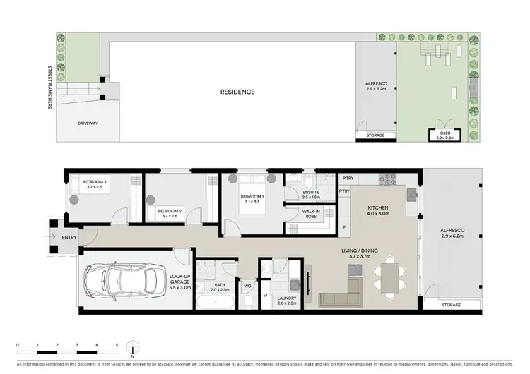 Floorplan of Homely house listing, 39A Milton Circuit, Oran Park NSW 2570