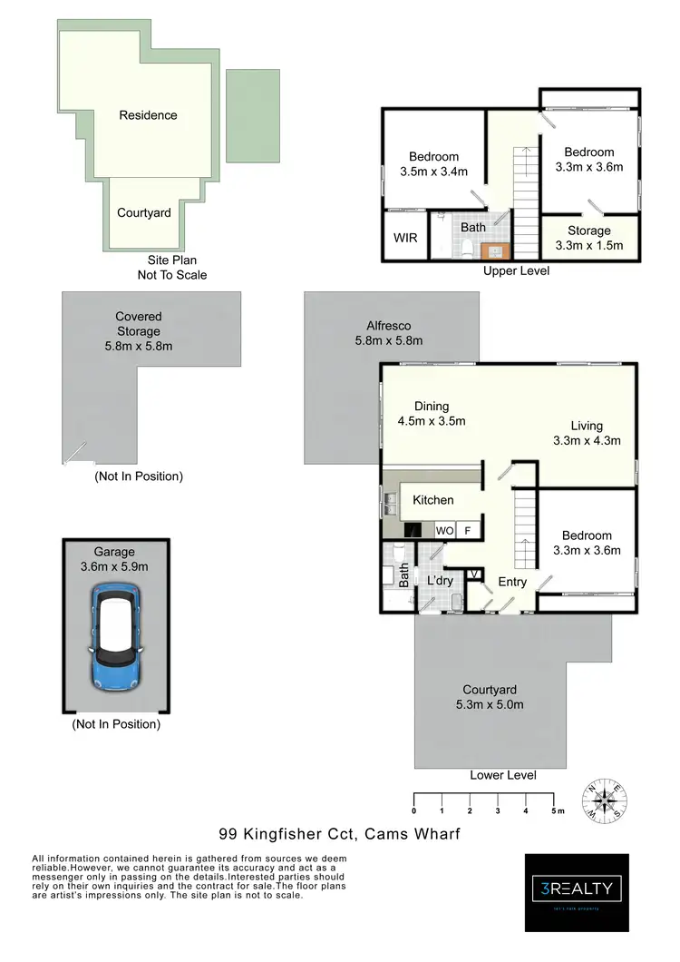 Floorplan of Homely house listing, 99 Kingfisher Circuit, Cams Wharf NSW 2281