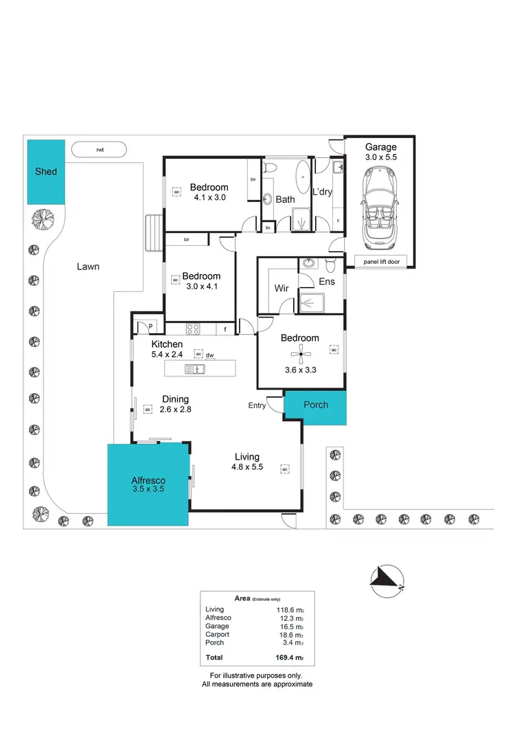 Floorplan of Homely house listing, 4a Glandore Avenue, Clovelly Park SA 5042
