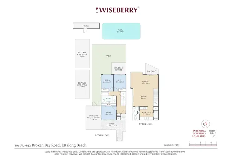 Floorplan of Homely townhouse listing, 10/138 - 142 Broken Bay Road, Ettalong Beach NSW 2257