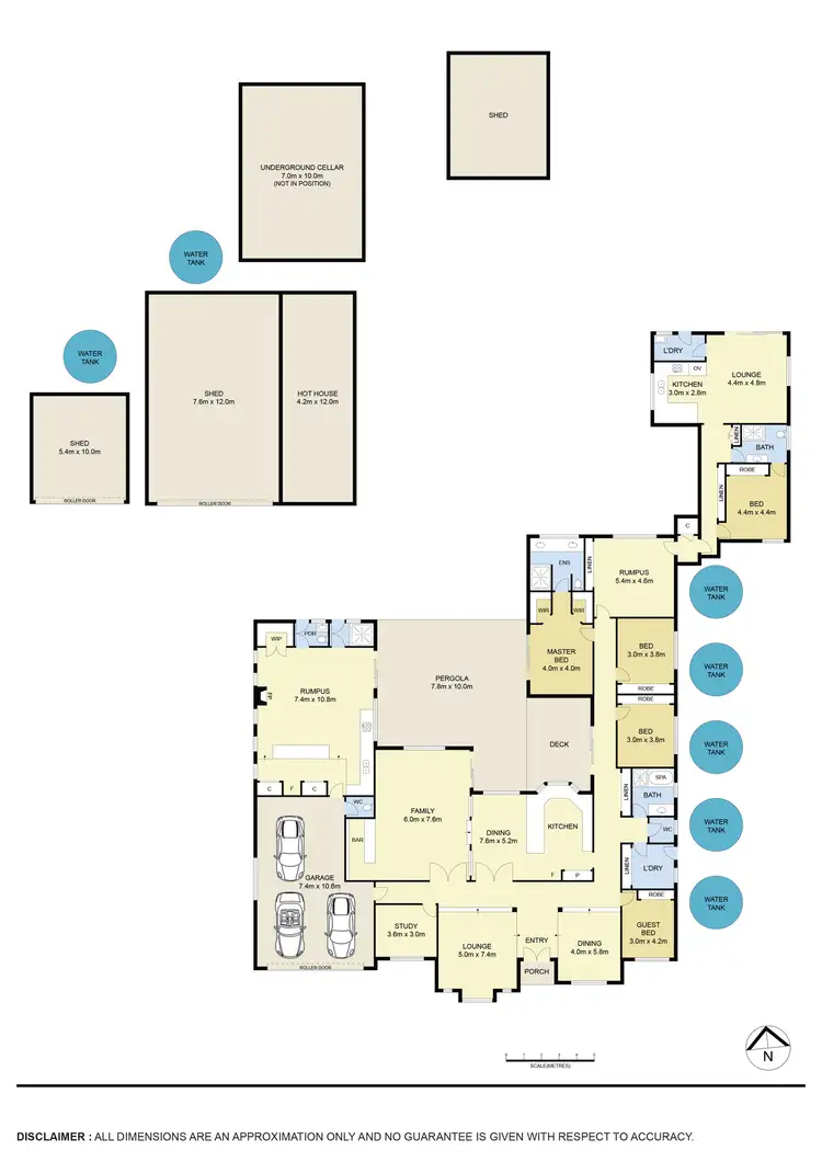Floorplan of Homely house listing, 3 Telopea Place, Hillside VIC 3037