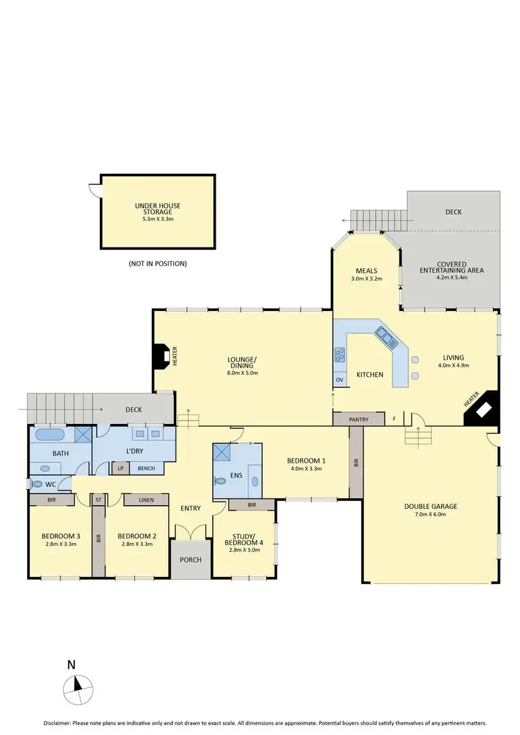 Floorplan of Homely house listing, 24 Wyralla Crescent, Gisborne VIC 3437