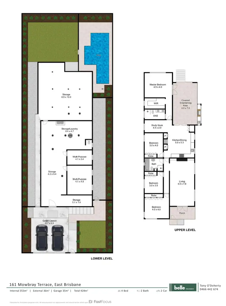 Floorplan of Homely house listing, 161 Mowbray Terrace, East Brisbane QLD 4169