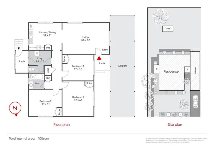 Floorplan of Homely house listing, 5 Fenton Street, Warragul VIC 3820